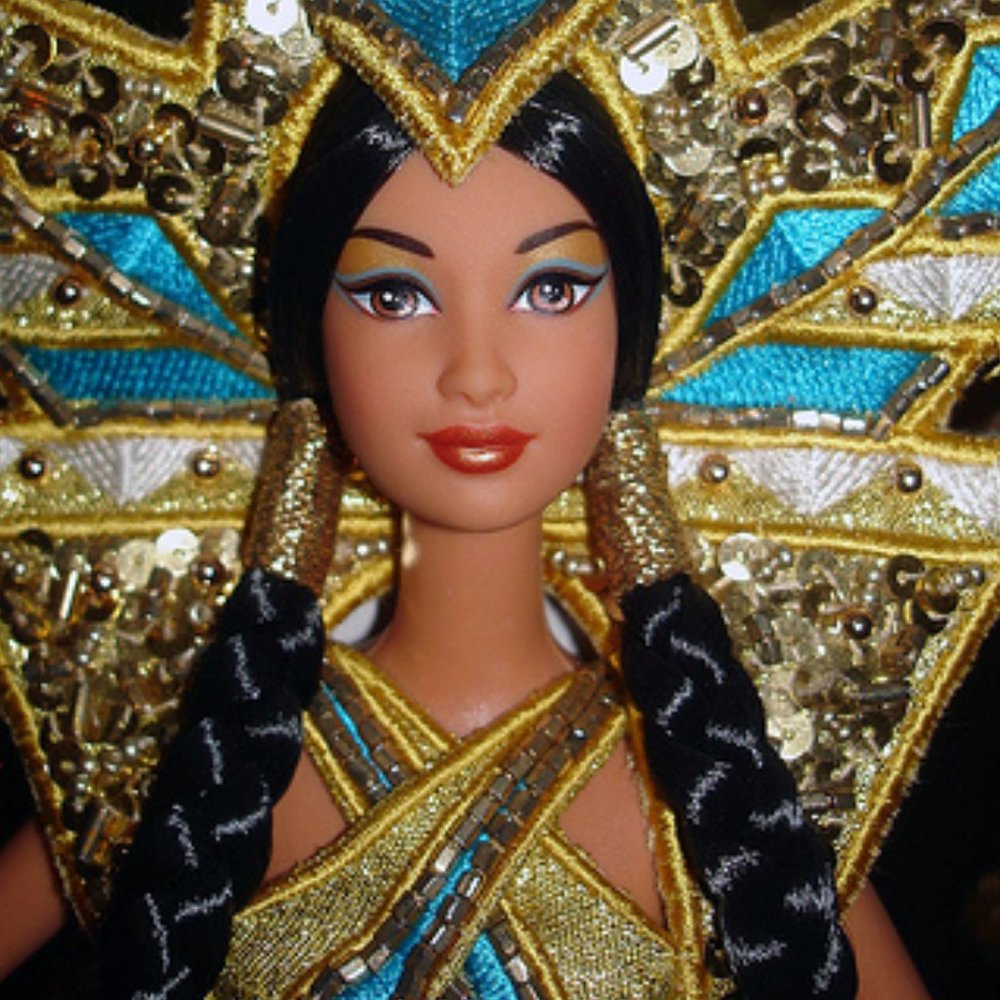 Fantasy Goddess of the Americas Barbie Doll - Picture 2 of 6